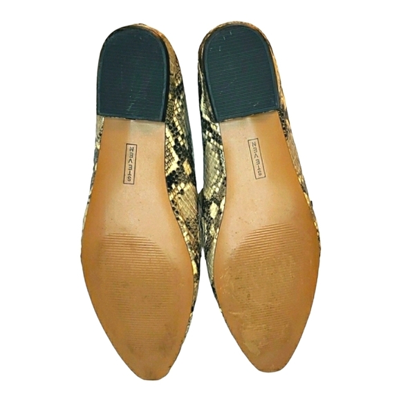 Steve Madden Hollie Loafer Pointed Toe Snake Embossed Women's Size 10 - Picture 5 of 7